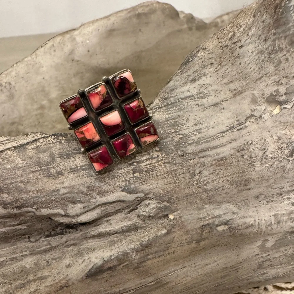 ROSE DHALIA STERLING RING - Picture 9 of 12